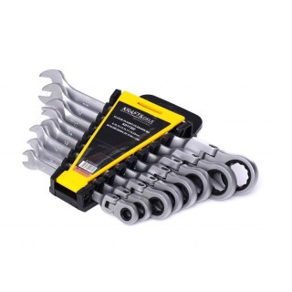 Σετ Γερμανοπολύγωνα Καστάνιας Σπαστά Cr-V 8 τμχ Kraft&Dele KD-11302