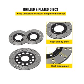 Σετ Υδραυλικών Φρένων για Go-Kart VEVOR 02-08KDCSCTJ00001V0 Σετ Υδραυλικών Φρένων για Go-Kart VEVOR 02-08KDCSCTJ00001V0