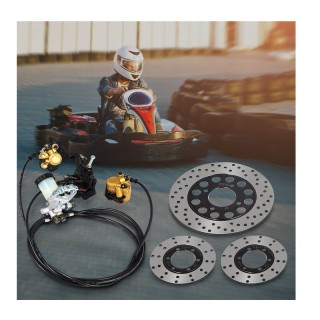 Σετ Υδραυλικών Φρένων για Go-Kart VEVOR 02-08KDCSCTJ00001V0 Σετ Υδραυλικών Φρένων για Go-Kart VEVOR 02-08KDCSCTJ00001V0
