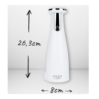 Σετ Ηλεκτρικός Μύλος Μπαχαρικών με Βάση 3 τμχ Χρώματος Λευκό Adler ... Σετ Ηλεκτρικός Μύλος Μπαχαρικών με Βάση 3 τμχ Χρώματος Λευκό Adler ...