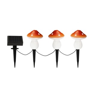 Σετ Ηλιακά LED Φωτιστικά Μανιτάρια 3 τμχ Inkazen 40004146