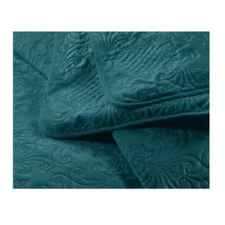 Σετ Ημίδιπλο Βελούδινο Κουβερλί με Μαξιλαροθήκη 180 x 250 cm Χρώματ...