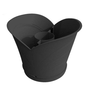 Σετ Πλαστικές Ημικυκλικές Κρεμαστές Γλάστρες 5 Lt 34.5 x 19 x 30 cm... Σετ Πλαστικές Ημικυκλικές Κρεμαστές Γλάστρες 5 Lt 34.5 x 19 x 30 cm...