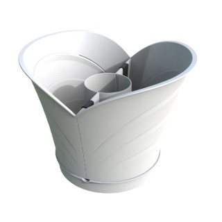 Σετ Πλαστικές Ημικυκλικές Κρεμαστές Γλάστρες 5 Lt 34.5 x 19 x 30 cm... Σετ Πλαστικές Ημικυκλικές Κρεμαστές Γλάστρες 5 Lt 34.5 x 19 x 30 cm...