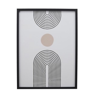 Σετ Ξύλινες Κορνίζες Τοίχου 45 x 2 x 60 cm 3 τμχ Home Deco Factory ...