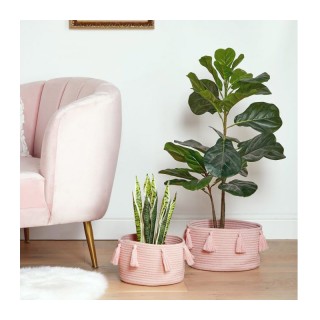 Σετ Καλάθια Αποθήκευσης 30 x 18 cm 2 τμχ Beautify 4000391