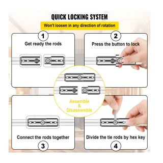 Σετ Καθαρισμού Σωλήνα Σόμπας και Καμινάδας 7 m VEVOR YCS7M000000000...