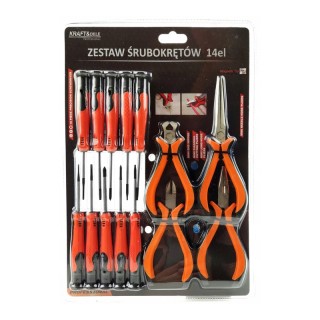 Σετ Κατσαβίδια και Πένσες Ακριβείας 14 τμχ Kraft&Dele KD-10894 Σετ Κατσαβίδια και Πένσες Ακριβείας 14 τμχ Kraft&Dele KD-10894