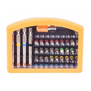 Σετ Κατσαβιδόλαμων με Χρωματική Κωδικοποίηση σε Κασετίνα 42 τμχ POW... Σετ Κατσαβιδόλαμων με Χρωματική Κωδικοποίηση σε Κασετίνα 42 τμχ POW...