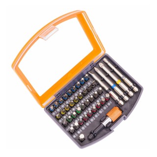 Σετ Κατσαβιδόλαμων με Χρωματική Κωδικοποίηση σε Κασετίνα 42 τμχ POW... Σετ Κατσαβιδόλαμων με Χρωματική Κωδικοποίηση σε Κασετίνα 42 τμχ POW...