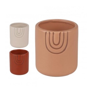 Κεραμικό Κηροπήγιο με Αρωματικό Κερί 9 x 10 cm Natural Living 31842 Κεραμικό Κηροπήγιο με Αρωματικό Κερί 9 x 10 cm Natural Living 31842