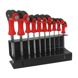 Σετ Κλειδιά Allen HEX Τύπου Τ 10 τμχ MAR-POL M66435 Σετ Κλειδιά Allen HEX Τύπου Τ 10 τμχ MAR-POL M66435