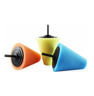 Σετ Κωνικά Σφουγγάρια Γυαλίσματος για Ζάντες 3 τμχ AMiO 02518 Σετ Κωνικά Σφουγγάρια Γυαλίσματος για Ζάντες 3 τμχ AMiO 02518