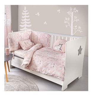 Σετ Κούνιας 3 τμχ Forest Pudra Ροζ Guy Laroche 1161092222001 Σετ Κούνιας 3 τμχ Forest Pudra Ροζ Guy Laroche 1161092222001