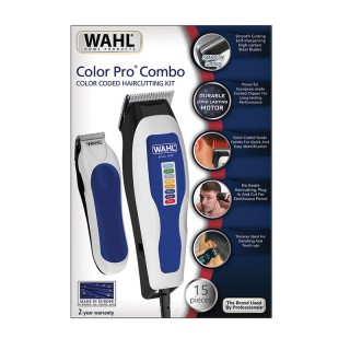 Σετ Κουρευτική Μηχανή Ρεύματος και Τρίμμερ Μπαταρίας Wahl Color Pro... Σετ Κουρευτική Μηχανή Ρεύματος και Τρίμμερ Μπαταρίας Wahl Color Pro...