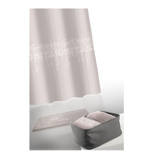 Σετ Κουρτίνα Μπάνιου με Πατάκι και Καλάθι Καλλυντικών 3 τμχ Abbey A... Σετ Κουρτίνα Μπάνιου με Πατάκι και Καλάθι Καλλυντικών 3 τμχ Abbey A...