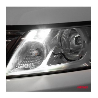 Σετ Λαμπτήρες LED Αυτοκινήτου CAN Bus 18SMD 4014 T10e W5W Λευκό 12V...