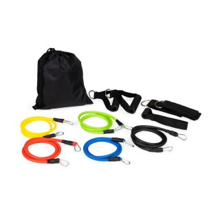 Σετ Λάστιχα Γυμναστικής με Λαβές 5 τμχ ModernHome TPE001 Σετ Λάστιχα Γυμναστικής με Λαβές 5 τμχ ModernHome TPE001