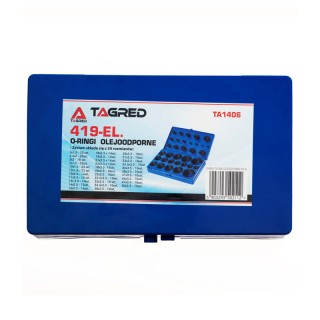 Σετ Λαστιχάκια O-Ring 419 τμχ TAGRED TA1406 Σετ Λαστιχάκια O-Ring 419 τμχ TAGRED TA1406