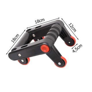 Σετ Λαβές για Κοιλιακούς και Push Ups με Τροχούς 2 τμχ Verk Group 5... Σετ Λαβές για Κοιλιακούς και Push Ups με Τροχούς 2 τμχ Verk Group 5...