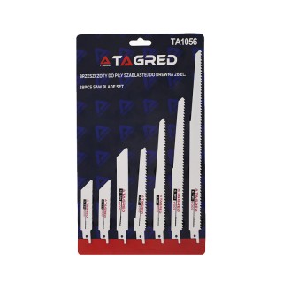 Σετ Λεπίδες Ηλεκτρικού Πριονιού 28 τμχ TAGRED TA1056 Σετ Λεπίδες Ηλεκτρικού Πριονιού 28 τμχ TAGRED TA1056