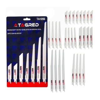 Σετ Λεπίδες Ηλεκτρικού Πριονιού 28 τμχ TAGRED TA1056 Σετ Λεπίδες Ηλεκτρικού Πριονιού 28 τμχ TAGRED TA1056