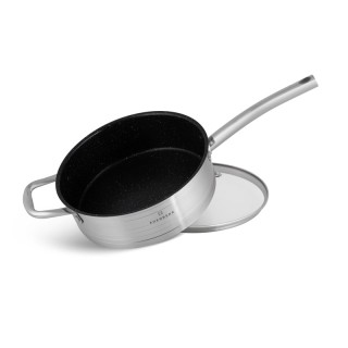 Σετ Μαγειρικών Σκευών από Ανοξείδωτο Ατσάλι 18/10 με Γυάλινα Καπάκι...