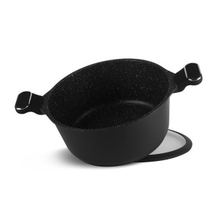 Σετ Μαγειρικών Σκευών με Αντικολλητική Κεραμική Μαρμάρινη Επίστρωση...