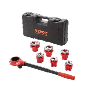 Σετ Μανέλα και Κουκουνάρες Υδραυλικών 1/4 - 1-1/4 9 τμχ VEVOR SDGLW...