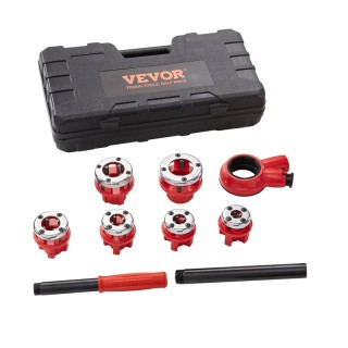 Σετ Μανέλα και Κουκουνάρες Υδραυλικών 1/4 - 1-1/4 9 τμχ VEVOR SDGLW...