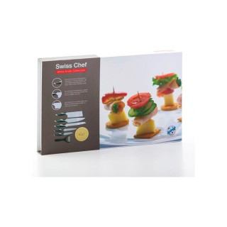 Σετ Μαχαίρια από Ανοξείδωτο Ατσάλι 6 τμχ Χρώματος Λευκό Cecotec Swi... Σετ Μαχαίρια από Ανοξείδωτο Ατσάλι 6 τμχ Χρώματος Λευκό Cecotec Swi...