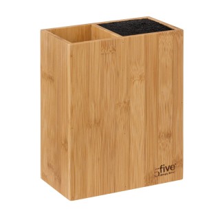 Σετ Μαχαίρια και Εργαλεία Κουζίνας με Βάση από Μπαμπού 11 τμχ 5Five... Σετ Μαχαίρια και Εργαλεία Κουζίνας με Βάση από Μπαμπού 11 τμχ 5Five...