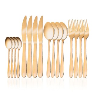 Σετ Μαχαιροπίρουνα από Ανοξείδωτο Ατσάλι 16 τμχ Bakaji 02815007 Σετ Μαχαιροπίρουνα από Ανοξείδωτο Ατσάλι 16 τμχ Bakaji 02815007