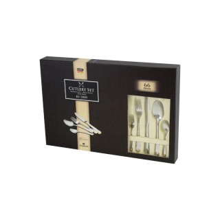 Σετ Μαχαιροπίρουνα Σερβιρίσματος από Ανοξείδωτο Ατσάλι 66 τμχ Blaum...