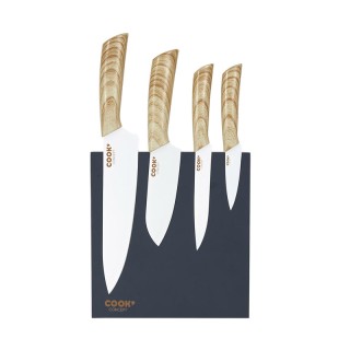 Σετ Μαχαίρια από Ανοξείδωτο Ατσάλι με Μαγνητική Βάση 5 τμχ Cook Con... Σετ Μαχαίρια από Ανοξείδωτο Ατσάλι με Μαγνητική Βάση 5 τμχ Cook Con...
