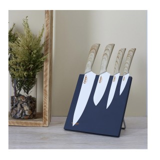 Σετ Μαχαίρια από Ανοξείδωτο Ατσάλι με Μαγνητική Βάση 5 τμχ Cook Con... Σετ Μαχαίρια από Ανοξείδωτο Ατσάλι με Μαγνητική Βάση 5 τμχ Cook Con...