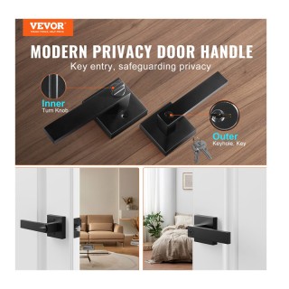 Σετ Μεταλλικά Πόμολα Μεσόπορτας με Ροζέτα 2 τμχ VEVOR DYCMBS2JFX00C... Σετ Μεταλλικά Πόμολα Μεσόπορτας με Ροζέτα 2 τμχ VEVOR DYCMBS2JFX00C...