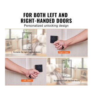 Σετ Μεταλλικά Πόμολα Μεσόπορτας με Ροζέτα 2 τμχ VEVOR DYCMBS2JFX00C... Σετ Μεταλλικά Πόμολα Μεσόπορτας με Ροζέτα 2 τμχ VEVOR DYCMBS2JFX00C...