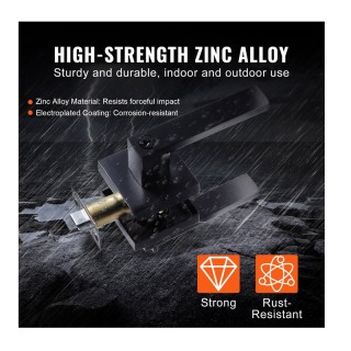 Σετ Μεταλλικά Πόμολα Μεσόπορτας με Ροζέτα 2 τμχ VEVOR DYCMBS2JFX00C... Σετ Μεταλλικά Πόμολα Μεσόπορτας με Ροζέτα 2 τμχ VEVOR DYCMBS2JFX00C...