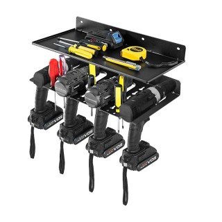 Σετ Μεταλλικά Ράφια Εργαλείων 43 x 21.5 x 5 cm 2 τμχ Costway TA10012