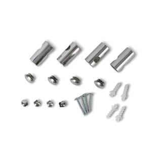 Σετ Μεταλλικά Ράφια Κουζίνας Χρώματος Ασημί 16 τμχ Edenberg EB-8515 Σετ Μεταλλικά Ράφια Κουζίνας Χρώματος Ασημί 16 τμχ Edenberg EB-8515