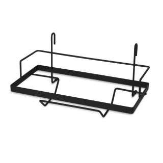 Σετ Μεταλλικά Ράφια Κουζίνας Χρώματος Μαύρο 16 τμχ Edenberg EB-8516