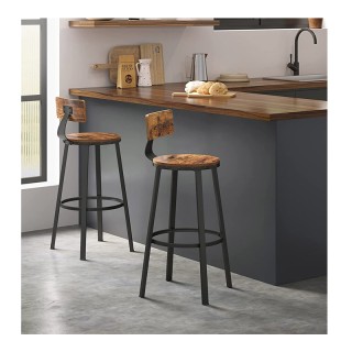 Σετ Μεταλλικά Σκαμπό Μπαρ 54 x 99 cm 2 τμχ VASAGLE LBC026B01V1 Σετ Μεταλλικά Σκαμπό Μπαρ 54 x 99 cm 2 τμχ VASAGLE LBC026B01V1