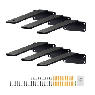 Σετ Μεταλλικά Στηρίγματα Ραφιών Σχήματος L 160 x 100 x 45 mm 6 τμχ ... Σετ Μεταλλικά Στηρίγματα Ραφιών Σχήματος L 160 x 100 x 45 mm 6 τμχ ...