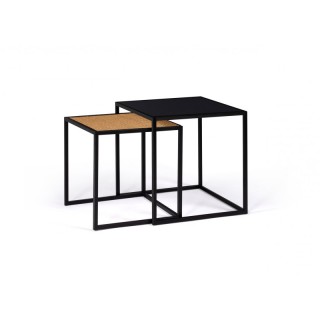 Σετ Μεταλλικά Τετράγωνα Βοηθητικά Τραπέζια Nesting 45 x 45 cm 2 τμχ... Σετ Μεταλλικά Τετράγωνα Βοηθητικά Τραπέζια Nesting 45 x 45 cm 2 τμχ...