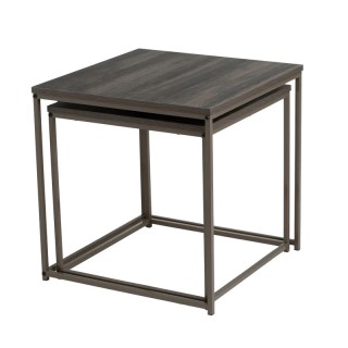 Σετ Μεταλλικά Βοηθητικά Τραπέζια Nesting 50 x 50 x 50 cm Χρώματος Γ... Σετ Μεταλλικά Βοηθητικά Τραπέζια Nesting 50 x 50 x 50 cm Χρώματος Γ...