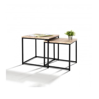 Σετ Μεταλλικά Βοηθητικά Τραπέζια Nesting 45 x 45 x 45 cm 2 τμχ Memp... Σετ Μεταλλικά Βοηθητικά Τραπέζια Nesting 45 x 45 x 45 cm 2 τμχ Memp...