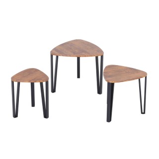 Σετ Μεταλλικά Βοηθητικά Τραπέζια Nesting 56 x 54.2 x 45.4 cm HOMCOM... Σετ Μεταλλικά Βοηθητικά Τραπέζια Nesting 56 x 54.2 x 45.4 cm HOMCOM...