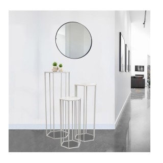 Σετ Μεταλλικές Ανθοστήλες 35 x 30 x 90 cm 3 τμχ Home Deco Factory H... Σετ Μεταλλικές Ανθοστήλες 35 x 30 x 90 cm 3 τμχ Home Deco Factory H...