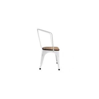 Σετ Μεταλλικές Καρέκλες με Ξύλινο Κάθισμα 84 x 48 x 45 cm 2 τμχ Hop... Σετ Μεταλλικές Καρέκλες με Ξύλινο Κάθισμα 84 x 48 x 45 cm 2 τμχ Hop...